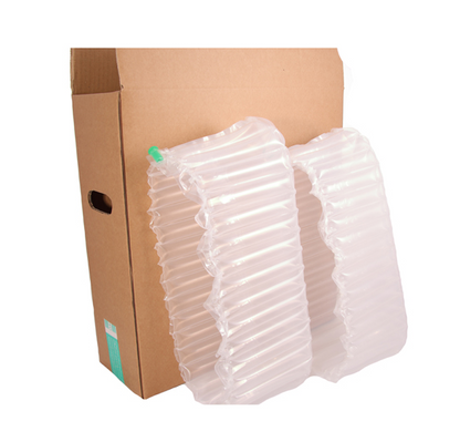 COMPUTER BOX WITH INFLATABLE ENDCAPS -  SMALL & LARGE