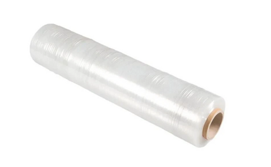 CLEAR FLUSH CORE HAND STRETCH FILM