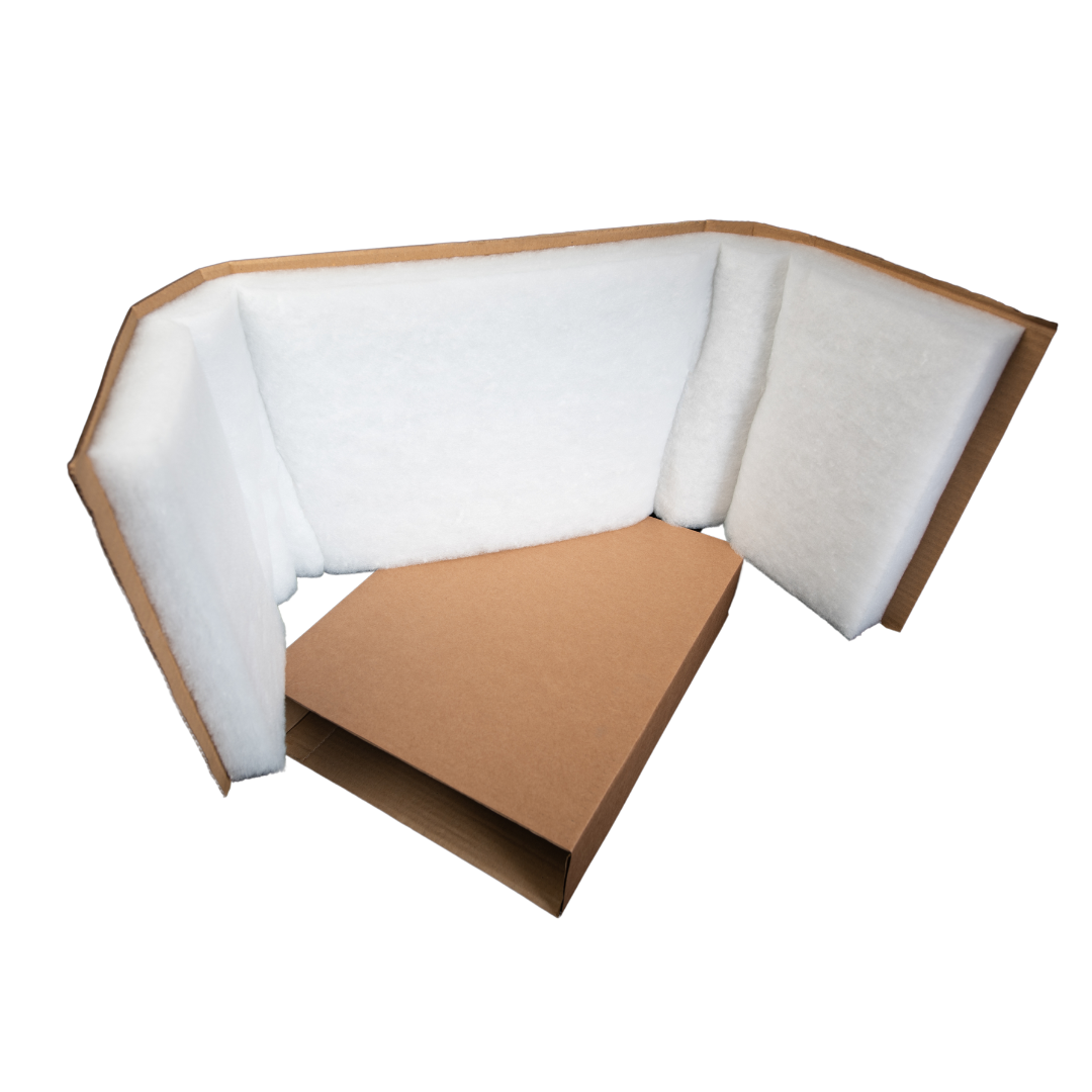 SLIDE & SLEEVE - PROTECTIVE FOAM BOX - SUSTAINABLE FOAM